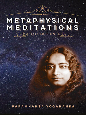 cover image of Metaphysical Meditations